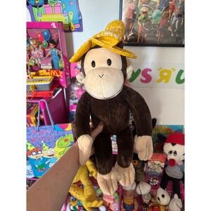 Curious‎ George top hat plush